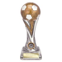 Tempest Football Trophy | 250mm | Silver & Gold