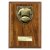 Cobra Plaque Football Shirt & Ball Trophy | 175mm | Brown - PN24206D