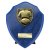 Cobra Shield Football Shirt & Ball Trophy | 150mm | Blue - PS24206C