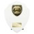 Cobra Shield Football Shirt & Ball Trophy | 175mm | White - PT24206D