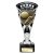 Cobra Star Football Boot & Ball Trophy | 210mm | Black & Silver - TR24195A