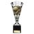 Cobra Star Football Boot & Ball Trophy | 230mm | Silver - TS24195B