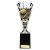 Cobra Star Football Boot & Ball Trophy | 255mm | Silver - TS24195C