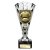 Cobra Star Football Shirt & Ball Trophy | 210mm | Silver - TS24206A