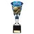 Cobra Star Football Boot & Ball Trophy | 230mm | Blue - TB24195B