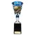 Cobra Star Football Boot & Ball Trophy | 255mm | Blue - TB24195C