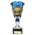 Cobra Star Football Shirt & Ball Trophy | 210mm | Blue - TB24206A
