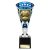 Cobra Star Football Shirt & Ball Trophy | 230mm | Blue - TB24206B