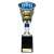 Cobra Star Football Shirt & Ball Trophy | 255mm | Blue - TB24206C