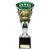 Cobra Star Football Shirt & Ball Trophy | 230mm | Green - TE24206B