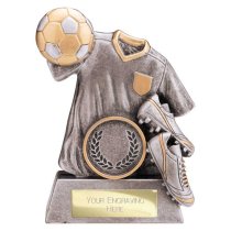 Spirit Football Trophy | 100mm | Silver & Gold