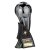 Firestorm Football Trophy | Heavyweight | Managers Player | 240mm | Black & Silver - PM25378D