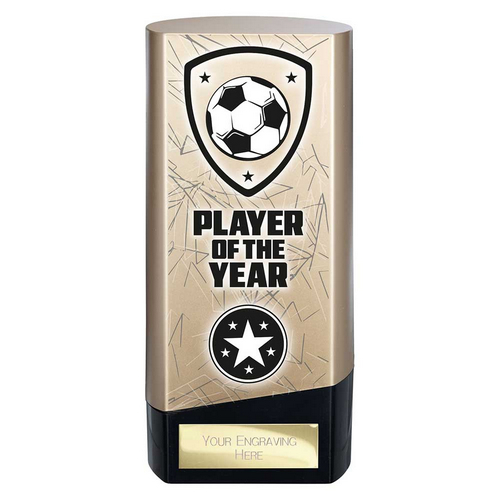 Prime Heavyweight Football Trophy | Player of the Year | 160mm | Gold