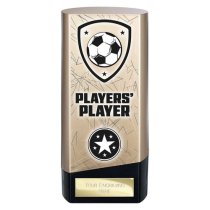 Prime Heavyweight Football Trophy | Players Player | 160mm | Gold