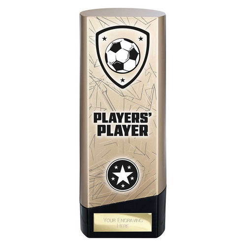 Prime Heavyweight Football Trophy | Players Player | 190mm | Gold