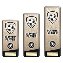 Prime Heavyweight Football Trophy | Players Player | 220mm | Gold