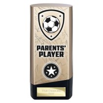 Prime Heavyweight Football Trophy | Parents Player | 160mm | Gold