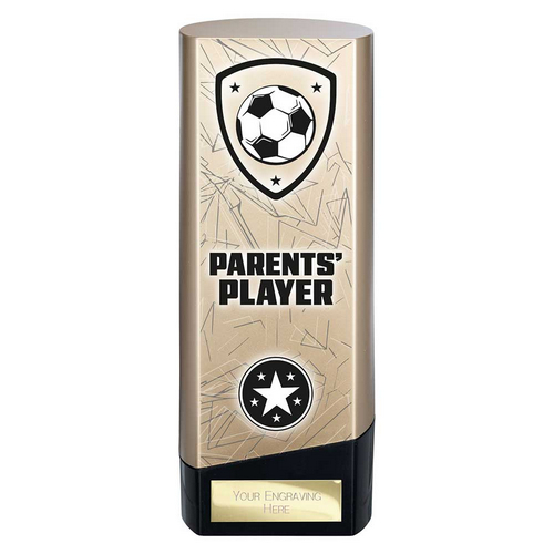 Prime Heavyweight Football Trophy | Parents Player | 190mm | Gold
