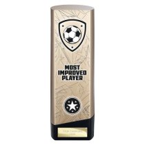 Prime Heavyweight Football Trophy | Managers Player | 220mm | Gold