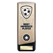 Prime Heavyweight Football Trophy | Most Improved Player | 190mm | Gold