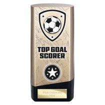 Prime Heavyweight Football Trophy | Top Goal Scorer | 160mm | Gold