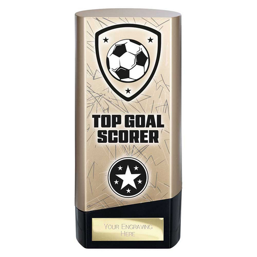 Prime Heavyweight Football Trophy | Top Goal Scorer | 160mm | Gold