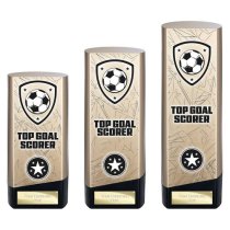 Prime Heavyweight Football Trophy | Top Goal Scorer | 220mm | Gold