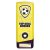 Prime Heavyweight Football Trophy | Top Goal Scorer | 190mm | Yellow - PQ25438B