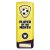 Prime Heavyweight Football Trophy | Player of the Month | 190mm | Yellow - PQ25440B