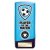 Prime Heavyweight Football Trophy | Player of the Match | 160mm | Blue - PV25432A