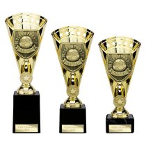 Cobra Star Football Trophy | Most Improved Player | 255mm | Gold
