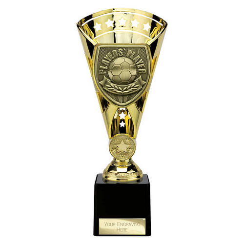 Cobra Star Football Trophy | Players Player | 230mm | Gold