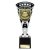 Cobra Star Football Trophy | Most Improved Player | 230mm | Black & Silver - TR25107B