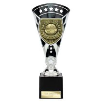 Cobra Star Football Trophy | Top Scorer | 230mm | Black & Silver