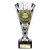 Cobra Star Football Trophy | Managers Player | 210mm | Silver - TS25109A
