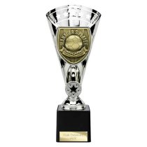 Cobra Star Football Trophy | Managers Player | 230mm | Silver