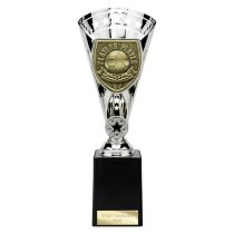 Cobra Star Football Trophy | Players Player | 255mm | Silver