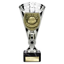 Cobra Star Football Trophy | Thank you Coach | 210mm | Silver