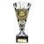 Cobra Star Football Trophy | Thank you Coach | 210mm | Silver - TS25112A