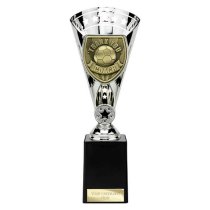 Cobra Star Football Trophy | Thank you Coach | 255mm | Silver
