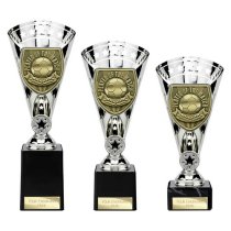 Cobra Star Football Trophy | Player of the Match | 255mm | Silver