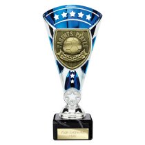 Cobra Star Football Trophy | Parents Player | 210mm | Blue