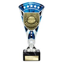 Cobra Star Football Trophy | Managers Player | 210mm | Blue