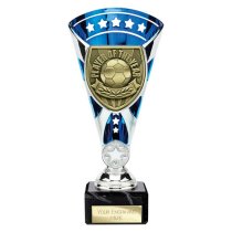 Cobra Star Football Trophy | Player of the Year | 210mm | Blue