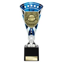 Cobra Star Football Trophy | Player of the Year | 230mm | Blue
