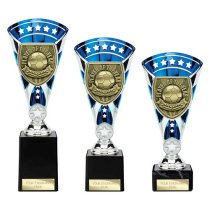 Cobra Star Football Trophy | Player of the Year | 255mm | Blue