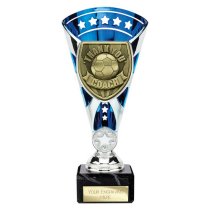 Cobra Star Football Trophy | Thank you Coach | 210mm | Blue