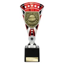 Cobra Star Football Trophy | Players Player | 230mm | Red