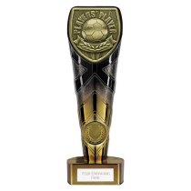 Fusion Cobra Football Trophy | Players Player | 200mm | Black & Gold