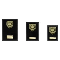 Cobra Plaque Football Trophy | Most Improved | 175mm | Black